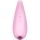 Satisfyer Curvy 3+ App Enabled Air - Pulse Clitoral Vibrator - Pink - Adult Toys