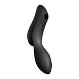 Satisfyer Curvy Trinity 2 Insertable Air Pulse Vibrator Black - Adult Toys