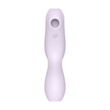 Satisfyer Curvy Trinity 2 Insertable Air Pulse Vibrator Violet - Adult Toys