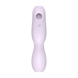 Satisfyer Curvy Trinity 2 Insertable Air Pulse Vibrator Violet - Adult Toys