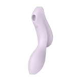 Satisfyer Curvy Trinity 2 Insertable Air Pulse Vibrator Violet - Adult Toys