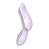 Satisfyer Curvy Trinity 2 Insertable Air Pulse Vibrator Violet - Adult Toys