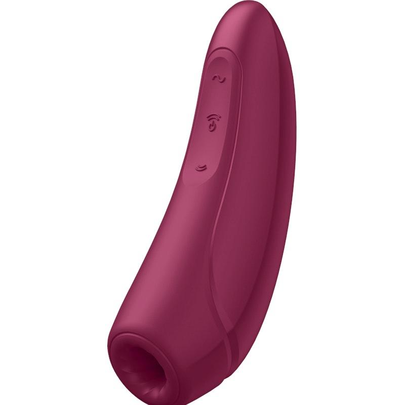 Satisfyer Curvy1+ Rose Red - Adult Toys