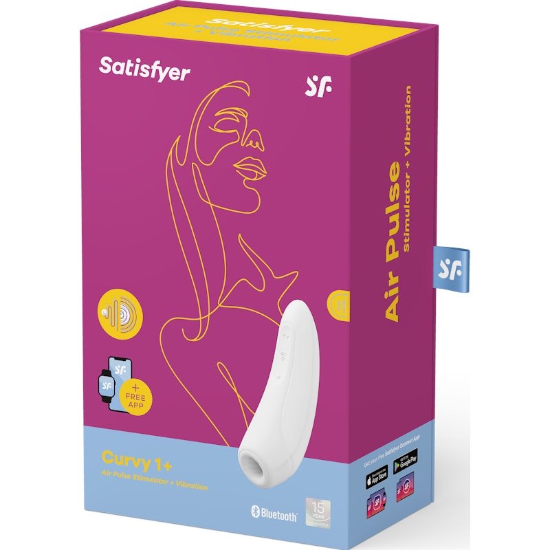 Satisfyer Curvy1+ White - Adult Toys