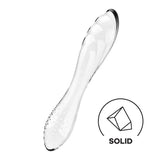 Satisfyer Dazzling Crystal 1 - Clear - GLASS TOYS - PREMIUM