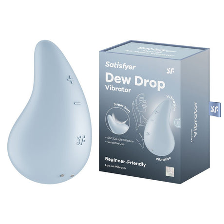 Satisfyer Dew Drop - Light Blue USB Rechargeable Stimulator - STIMULATORS - PREMIUM