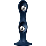 Satisfyer Double Ball - R Dildo Blue - Adult Toys