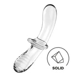 Satisfyer Double Crystal - GLASS TOYS - PREMIUM