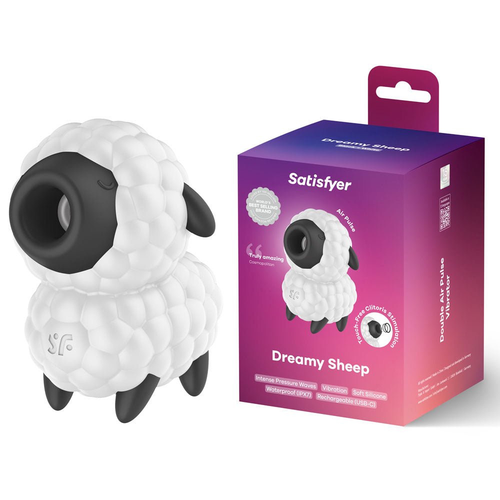 Satisfyer Dreamy Sheep - Vibrating Air Pulse Stimulator - AIR PULSATION - PREMIUM