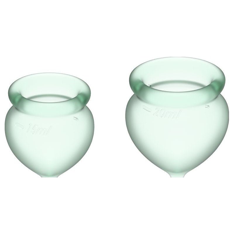 Satisfyer Feel Good Menstrual Cup - Reusable Medical Grade Silicone - Adult Toys