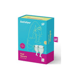 Satisfyer Feel Secure Menstrual Cup Set – Medical Grade Silicone 2pcs - Adult Toys