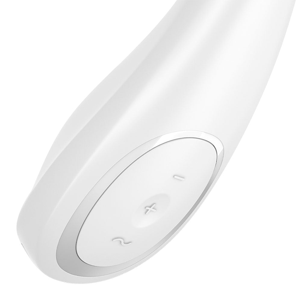 Satisfyer G - Spot Wave 2 - White Rechargeable Flicking Tip Vibrator - VIBRATORS - PREMIUM