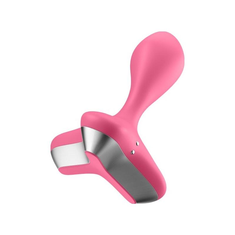 Satisfyer Game Changer Vibrating Anal Plug Pink - Adult Toys