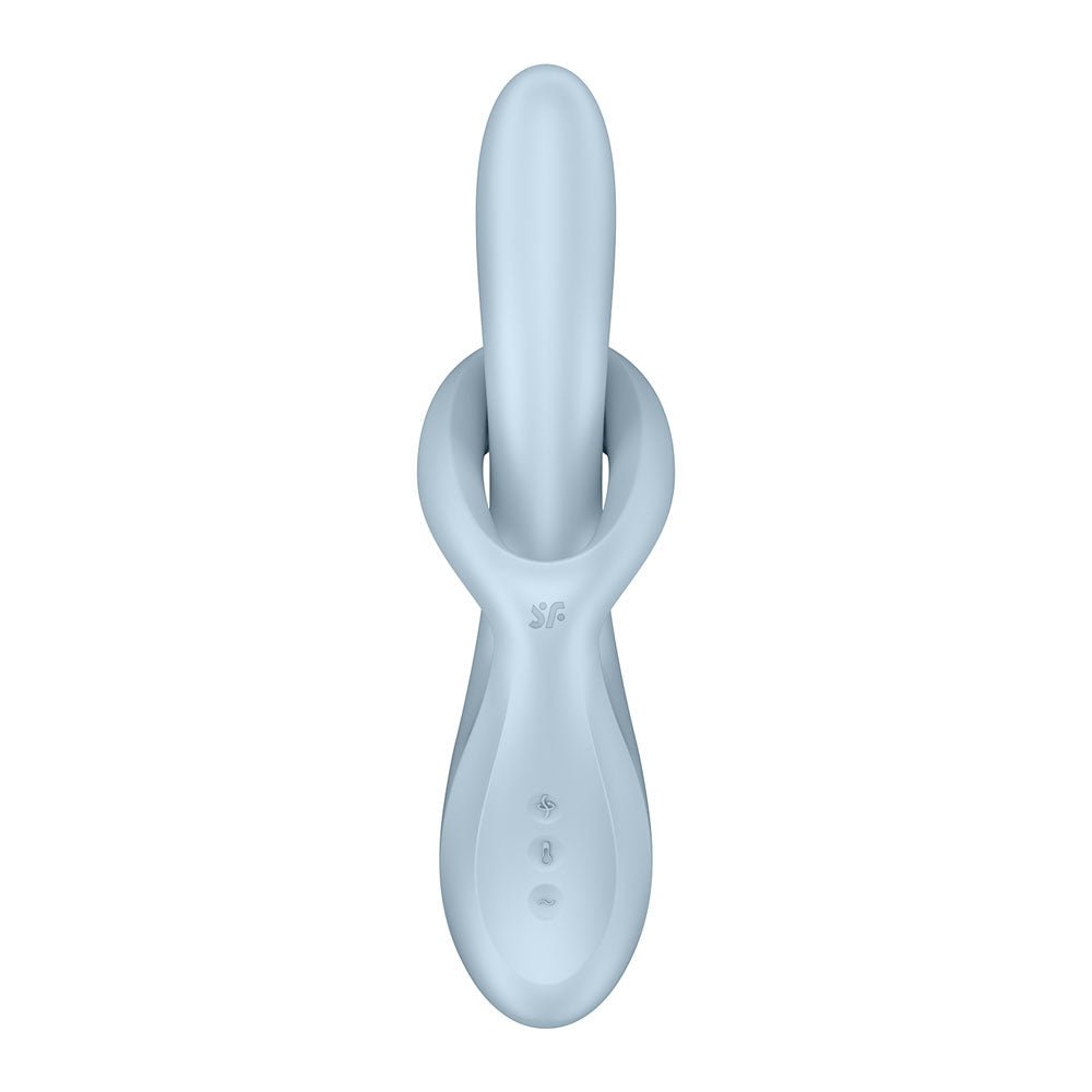 Satisfyer Heat Flex 4 - Blue Rechargeable Heating Vibrator - VIBRATORS - PREMIUM