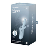 Satisfyer Heat Flex 4 - Blue Rechargeable Heating Vibrator - VIBRATORS - PREMIUM