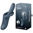 Satisfyer Heat Flex 4 - Grey Rechargeable Heating Vibrator - VIBRATORS - PREMIUM