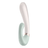 Satisfyer Heat Wave Connect App Warming Rabbit Vibrator Mint - Adult Toys