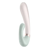 Satisfyer Heat Wave Connect App Warming Rabbit Vibrator Mint - Adult Toys