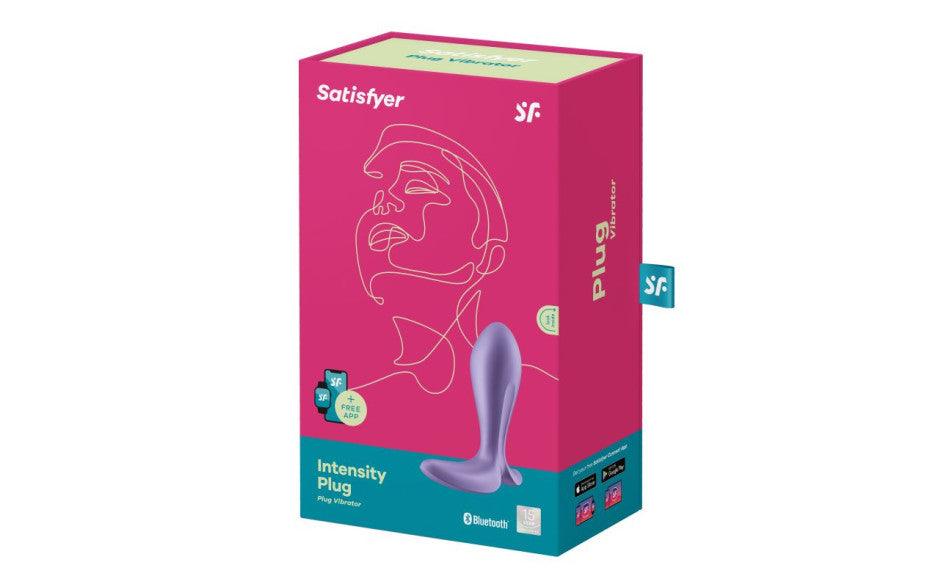 Satisfyer Intensity Plug Purple - Adult Toys