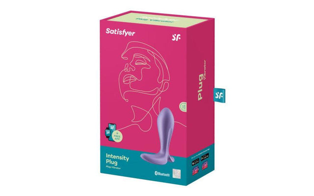 Satisfyer Intensity Plug Purple - Adult Toys