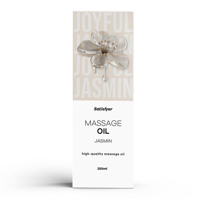 Satisfyer Jasmine Massage Oil – Nourishing Skin Care & Fragrance, 250 ml - LUBES - LOCAL