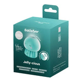 Satisfyer Jelly - cious - Green Air Pulse Stimulator - AIR PULSATION