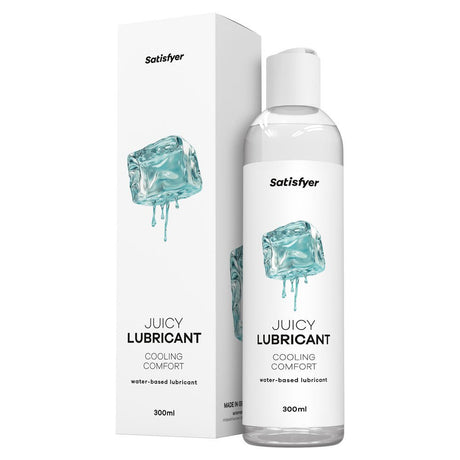 Satisfyer Juicy Cooling Comfort Water Based Lubricant - 300ml - LUBES - LOCAL