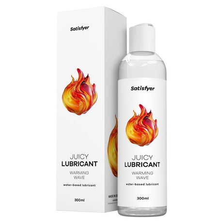 Satisfyer Juicy Warm Wave Water - Based Warming Lubricant – 300ml - LUBES - LOCAL