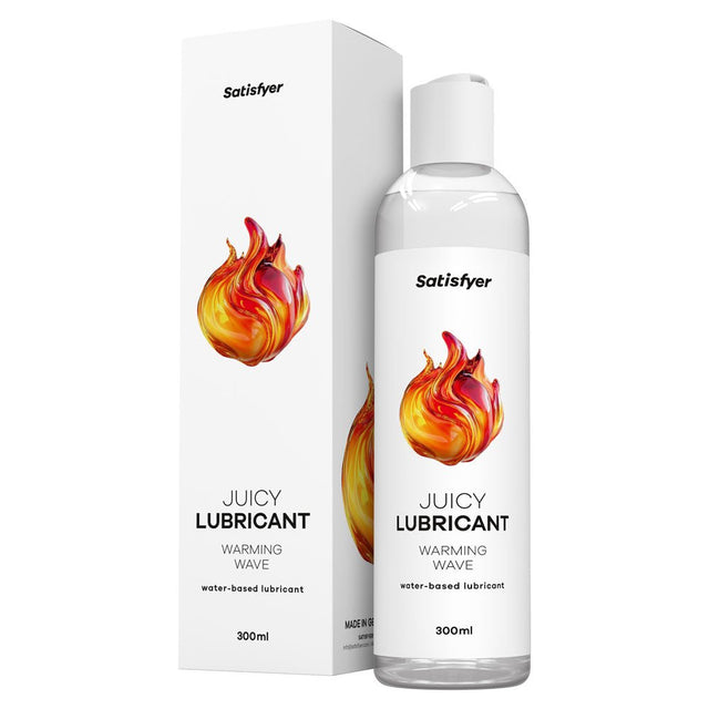 Satisfyer Juicy Warm Wave Water - Based Warming Lubricant – 300ml - LUBES - LOCAL
