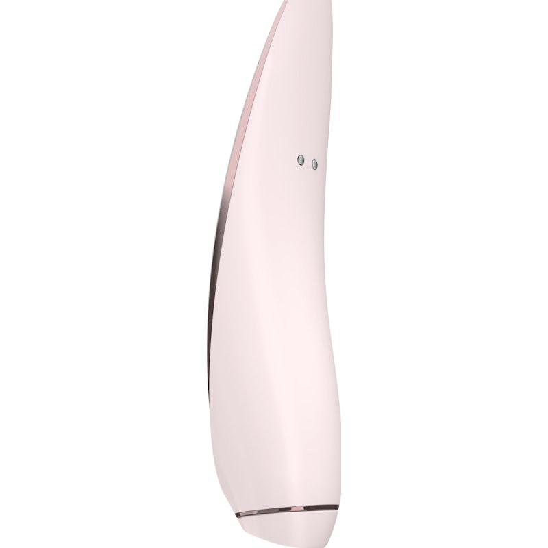 Satisfyer Luxury Pret - a - Porter Air Pulse Vibrator | Leather & Metal - Adult Toys