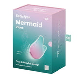 Satisfyer Mermaid Vibes - Mint/Pink - Air Pulse Stimulator - AIR PULSATION - PREMIUM