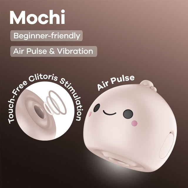 Satisfyer Mochi - Beige Air Pulse Stimulator - AIR PULSATION - PREMIUM