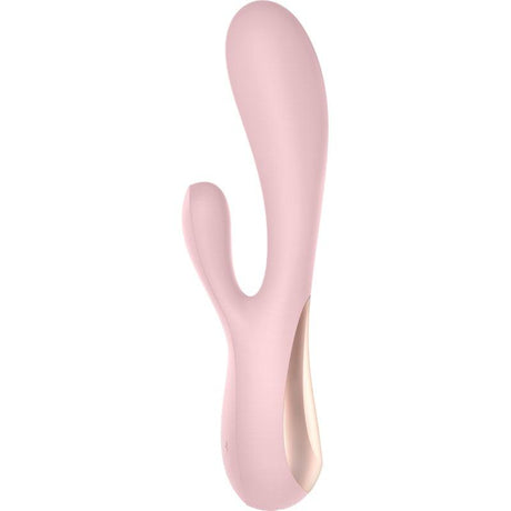 Satisfyer Mono Flex Dual Motor Connect App Vibrator Mauve - Adult Toys