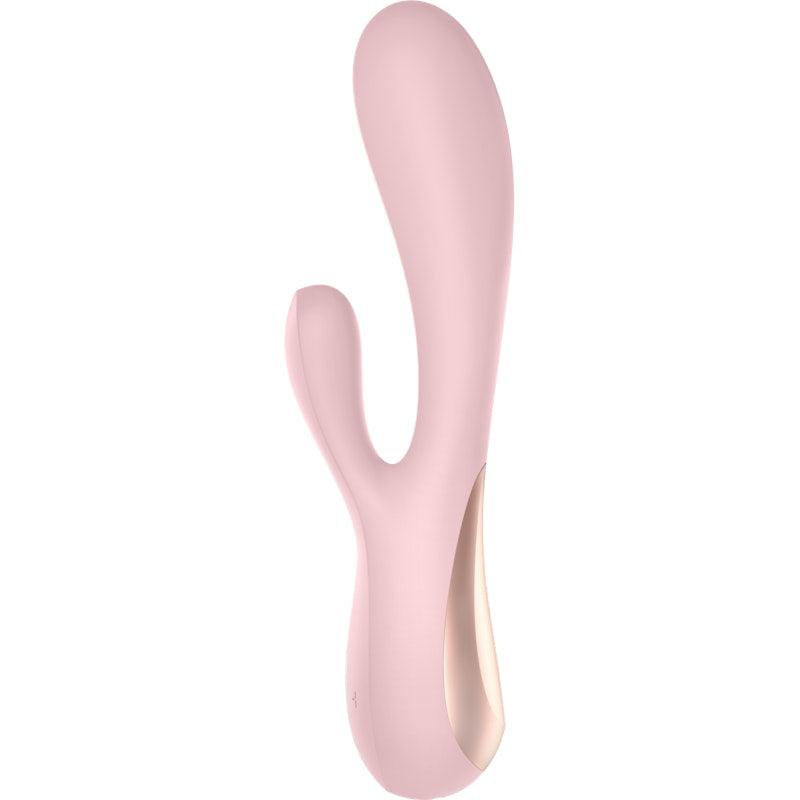 Satisfyer Mono Flex Dual Motor Connect App Vibrator Mauve - Adult Toys