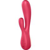 Satisfyer Mono Flex Dual Motor Connect App Vibrator Red - Adult Toys