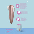 Satisfyer Number 1 - Rose Gold Touch - Free Clitoral Stimulator - AIR PULSATION - PREMIUM