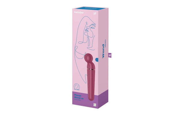 Satisfyer Planet Wand - er Berry - Adult Toys