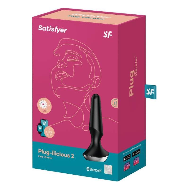 Satisfyer Plug - ilicious 2 Black - Adult Toys