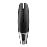 Satisfyer Power Masturbator Black Silver - Adult Toys