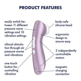 Satisfyer Pro 2+ G2 Clitoral Stimulator Violet - Adult Toys