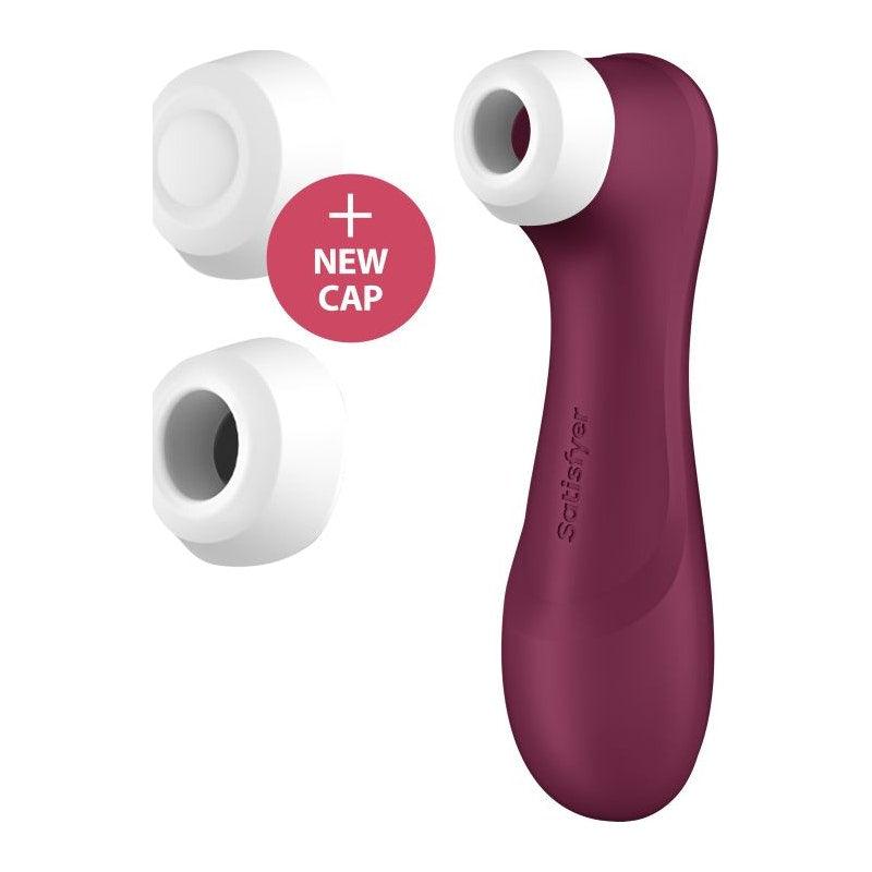 Satisfyer Pro 2 Gen 3 Clitoral Stimulator Wine Red - Adult Toys