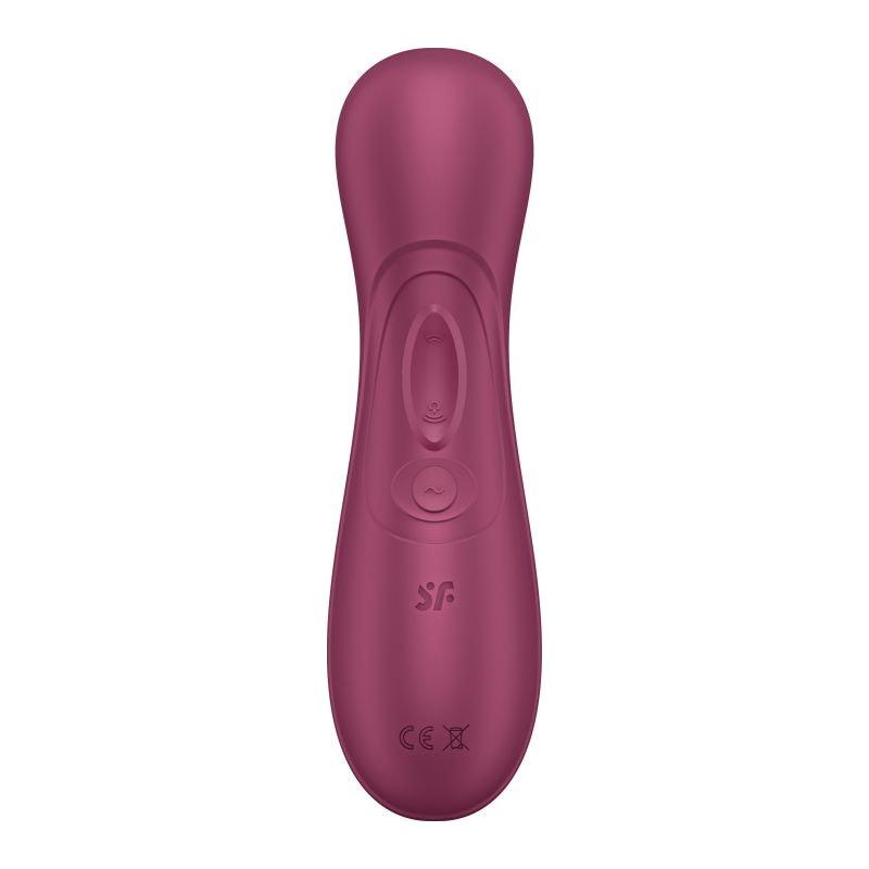 Satisfyer Pro 2 Gen 3 Clitoral Stimulator Wine Red - Naughty by Nature Adult Store