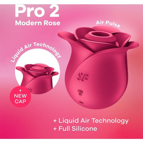 Satisfyer Pro 2 Modern Blossom Air Wave Clitoral Stimulator - Adult Toys