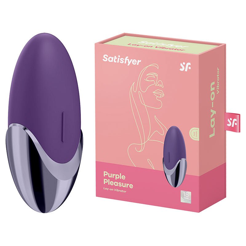 Satisfyer Purple Pleasure - Purple USB Rechargeable Stimulator - STIMULATORS - PREMIUM