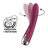 Satisfyer Spinning Vibe 1 Red - Adult Toys