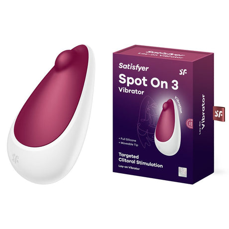 Satisfyer Spot On 3 - Berry USB Rechargeable Stimulator - STIMULATORS - PREMIUM