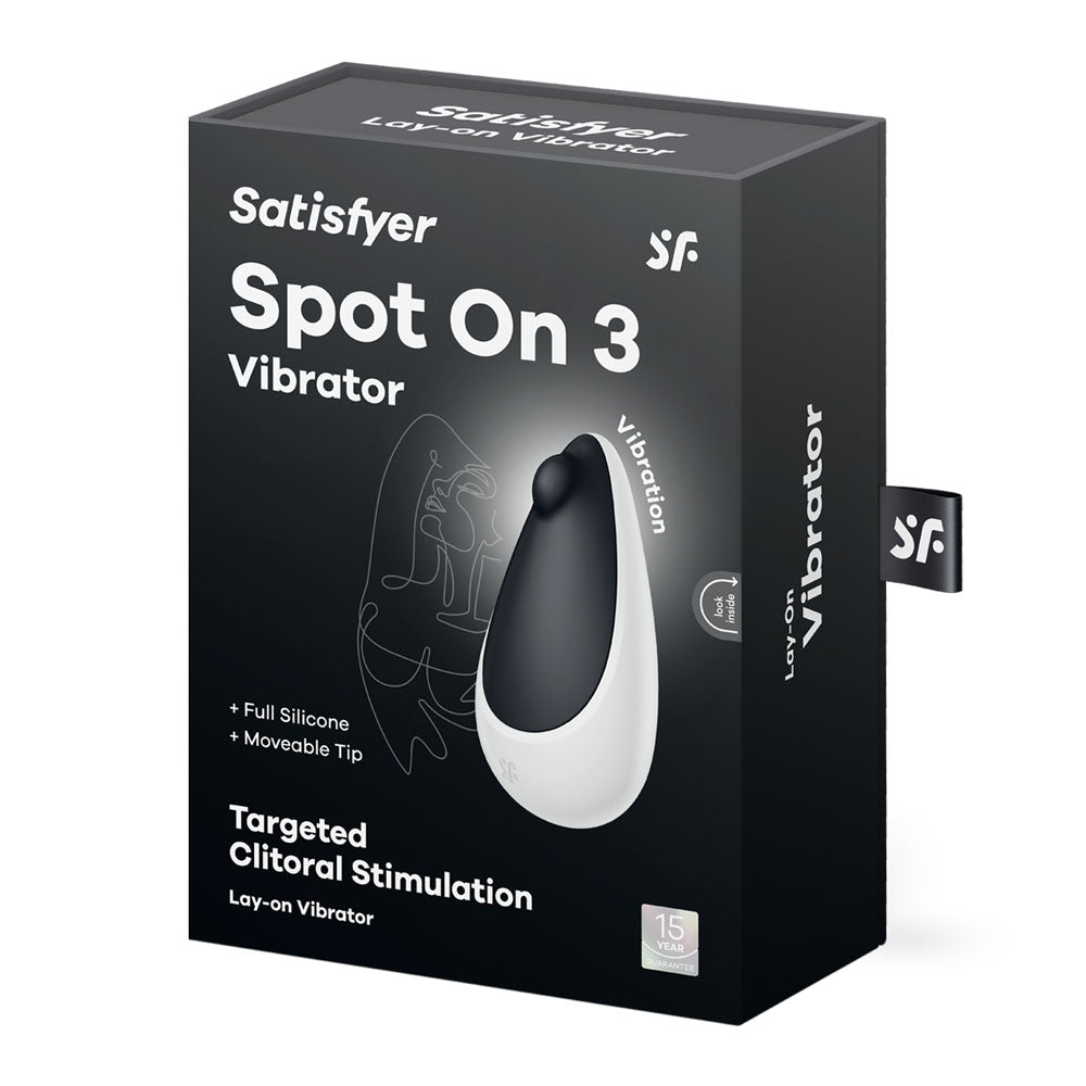 Satisfyer Spot On 3 - Black USB Rechargeable Stimulator - STIMULATORS - PREMIUM