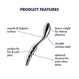 Satisfyer Star Force 1 Metal Dildo - Adult Toys