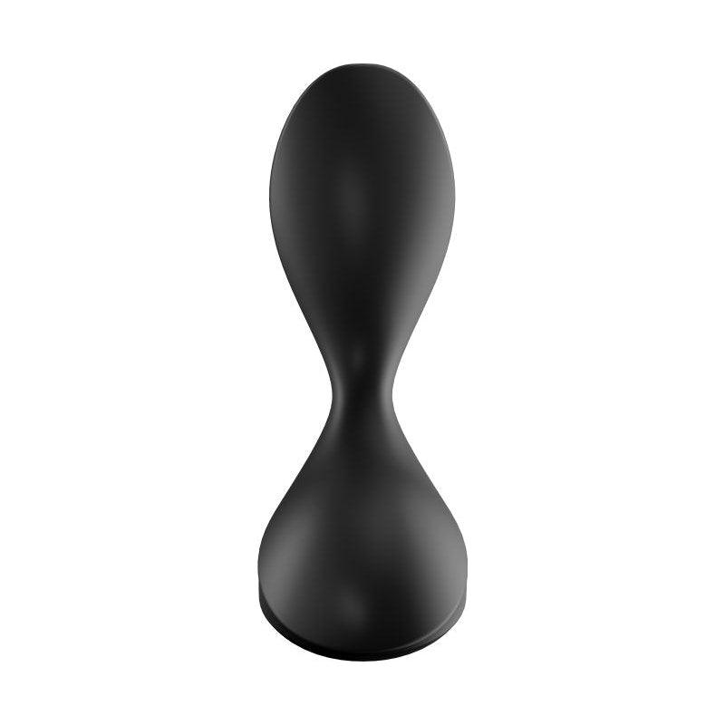 Satisfyer Sweet Seal Vibrating Anal Plug Black - Adult Toys