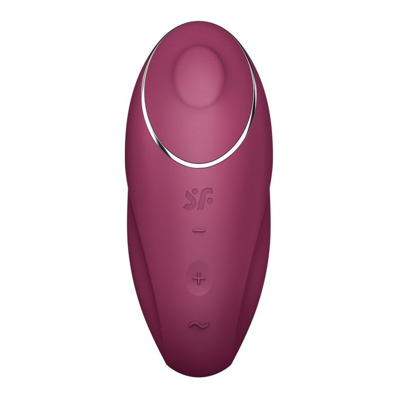 Satisfyer Tap and Climax 1 Red - Adult Toys
